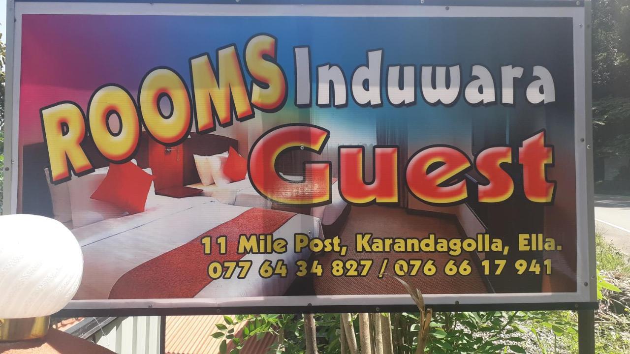 Induwara Guest Hotel Ella Exterior photo